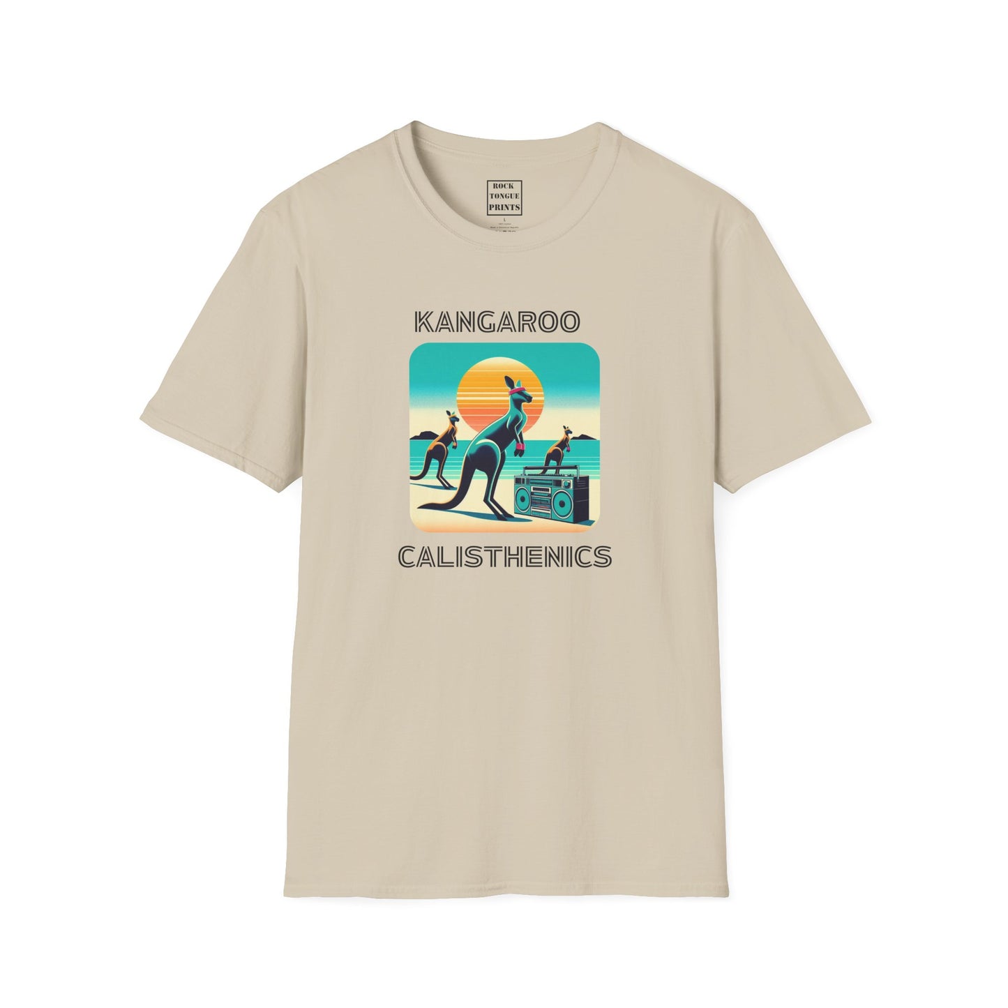 Kangaroo Calisthenics (Unisex Softstyle Crew T-Shirt)