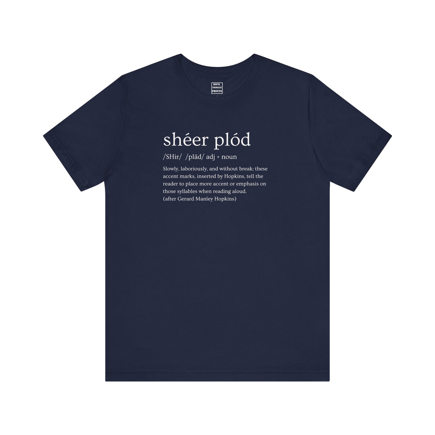 sheer plod T-Shirt - (Short Sleeve Tee) | Rock Tongue Prints