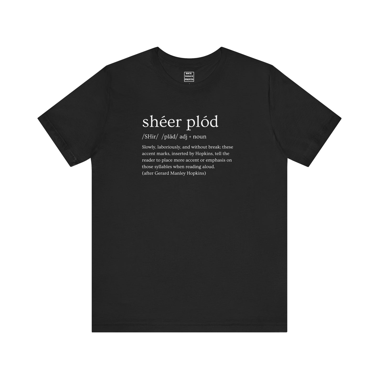 sheer plod T-Shirt - (Short Sleeve Tee) | Rock Tongue Prints