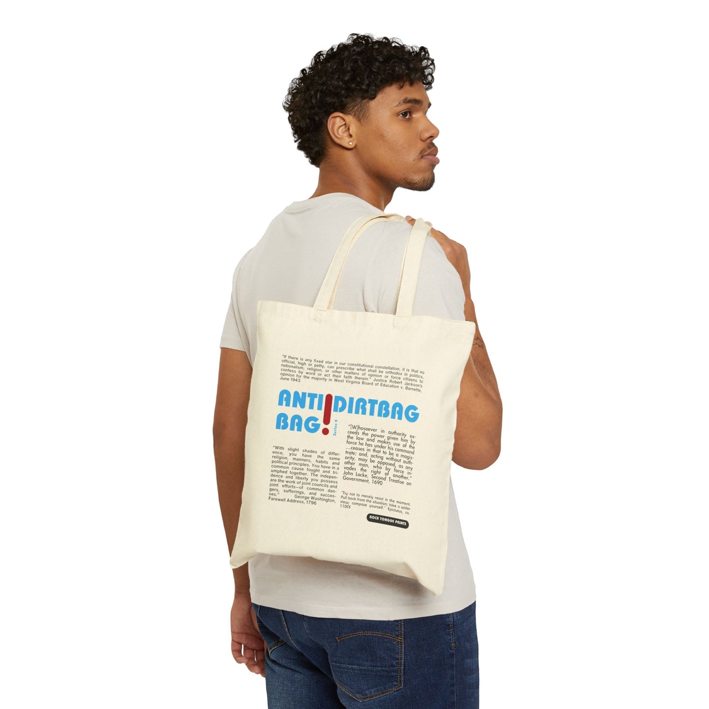 Eco-Friendly Anti-Dirt Cotton Canvas Tote Bag | Perfect for Shopping and Everyday Use