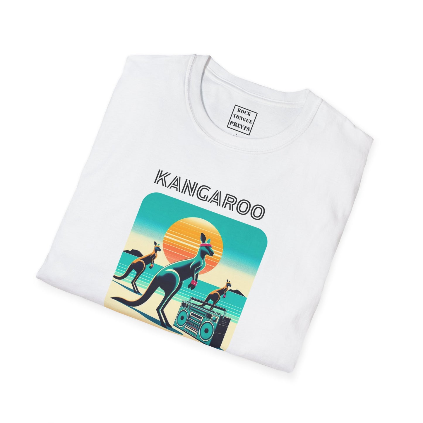 Kangaroo Calisthenics (Unisex Softstyle Crew T-Shirt)