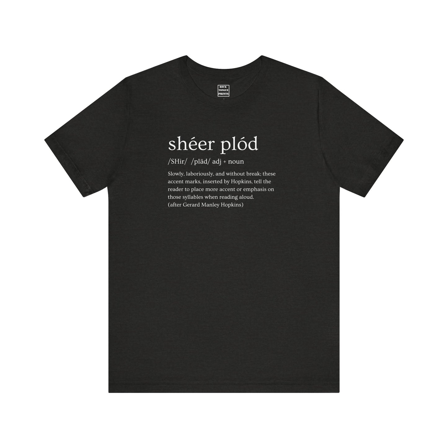 sheer plod T-Shirt - (Short Sleeve Tee) | Rock Tongue Prints