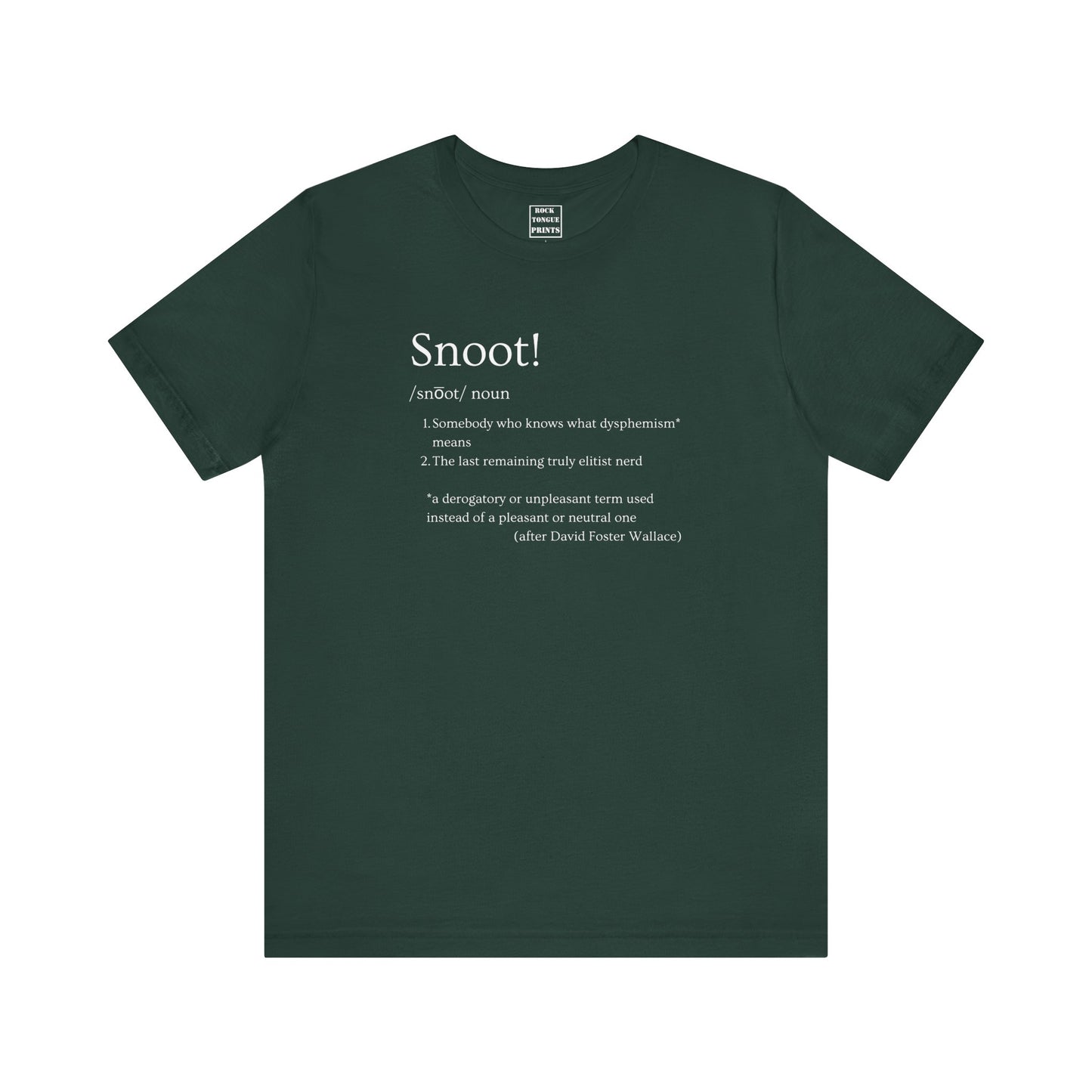 Snoot! (Unisex Jersey Short Sleeve Tee)