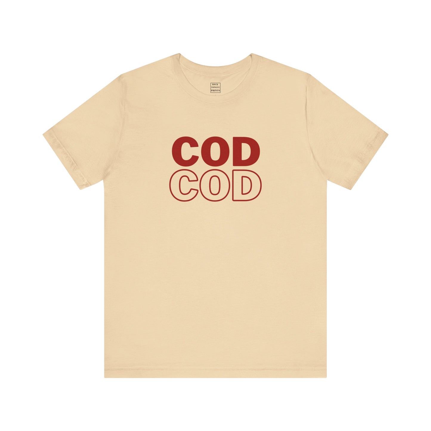 Cod (Unisex Jersey Short Sleeve Tee) | Rock Tongue Prints