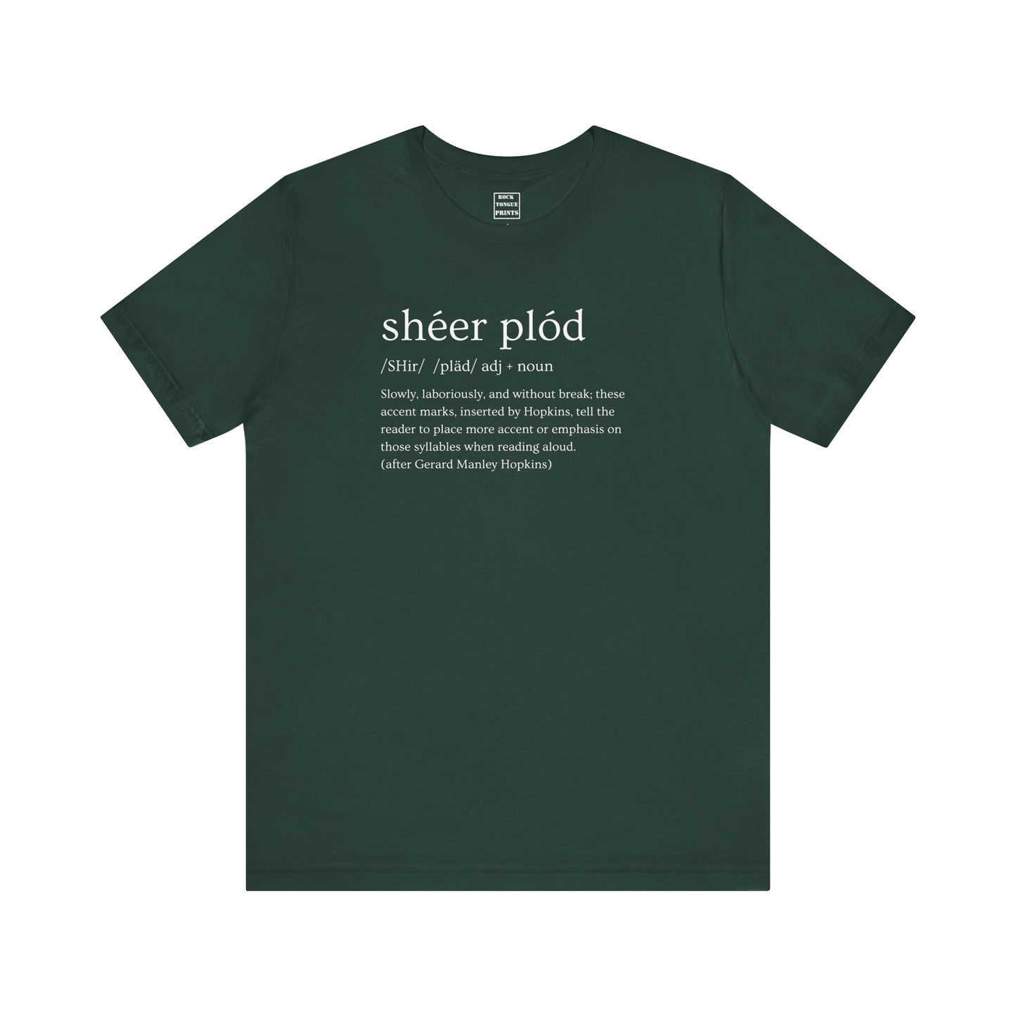 sheer plod T-Shirt - (Short Sleeve Tee) | Rock Tongue Prints