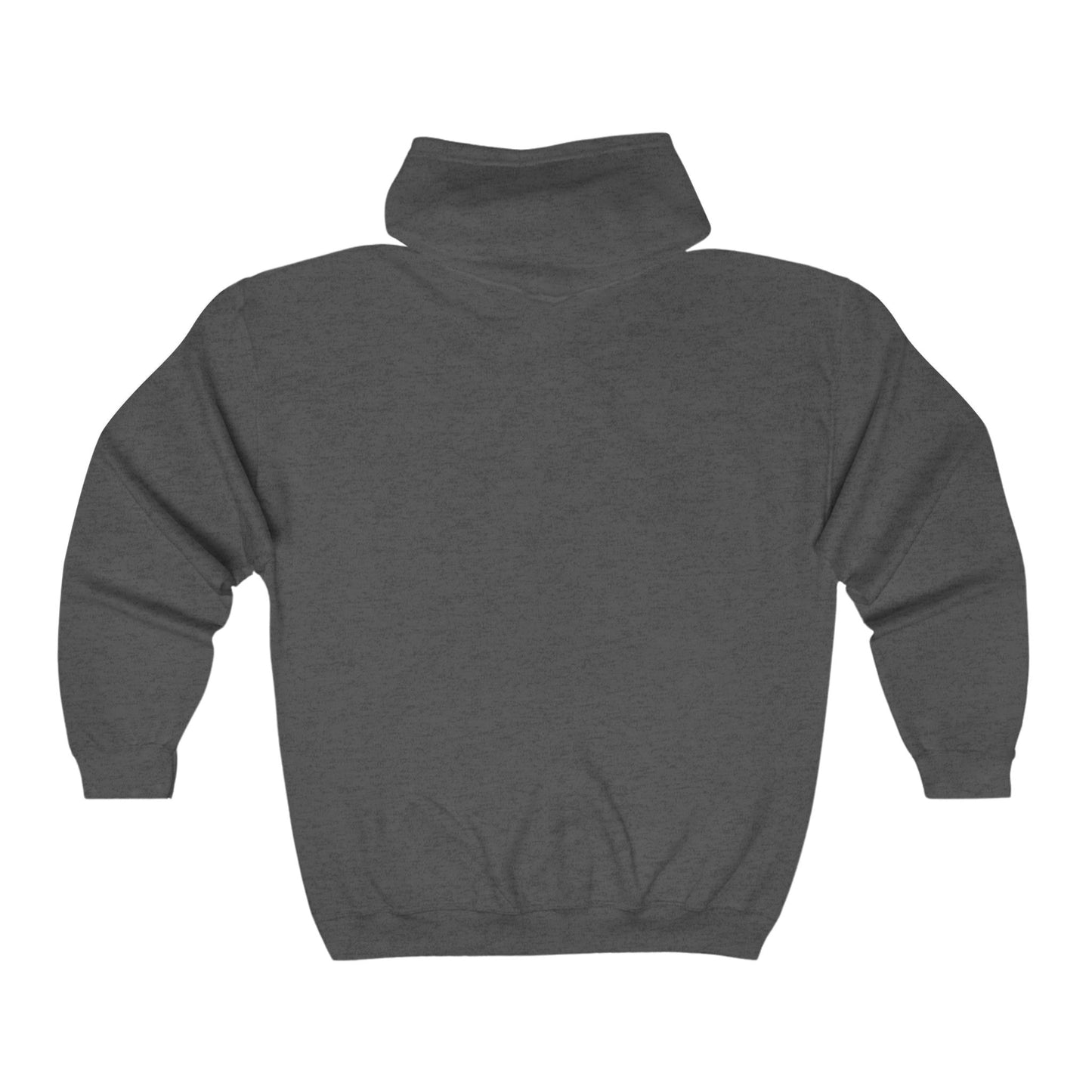 Topsy-Turvey - {Full Zip Hooded Sweatshirt} | Rock Tongue Prints