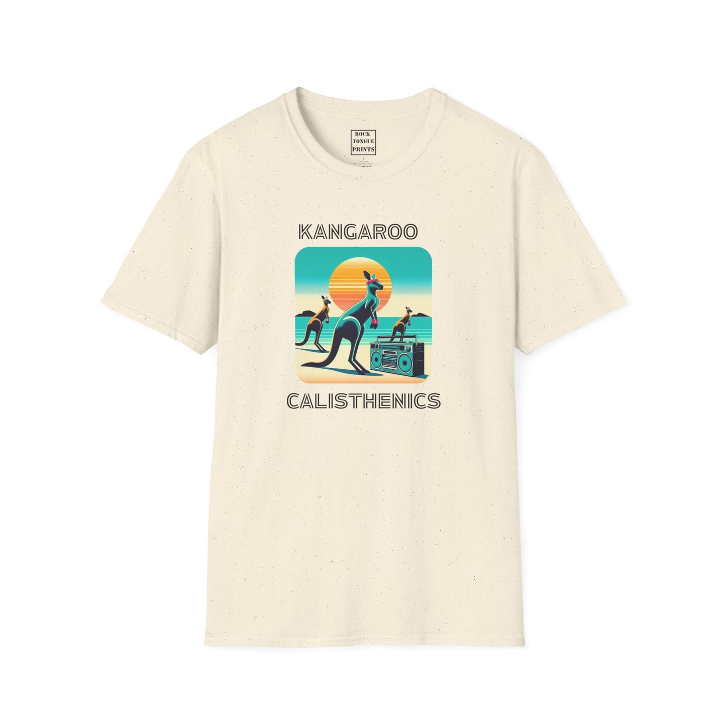 Kangaroo Calisthenics (Unisex Softstyle Crew T-Shirt)