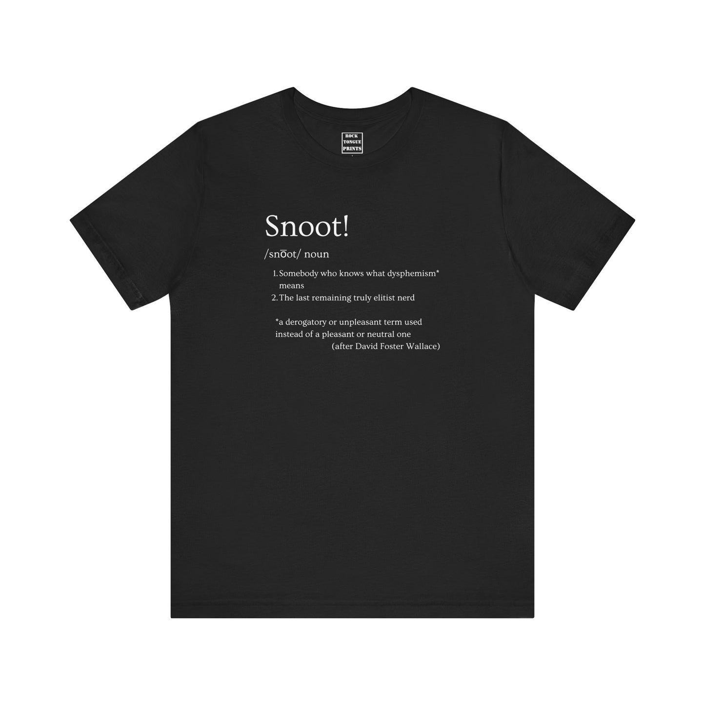 Snoot! (Unisex Jersey Short Sleeve Tee)