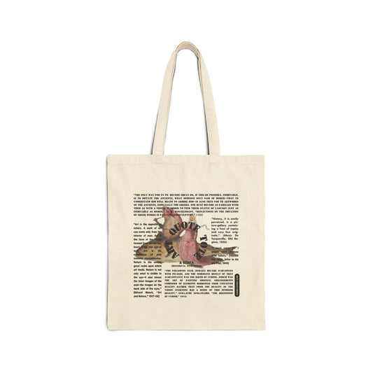 Art Quote Tote, A Sides (Bosch) [Canvas Tote Bag] | Rock Tongue Prints