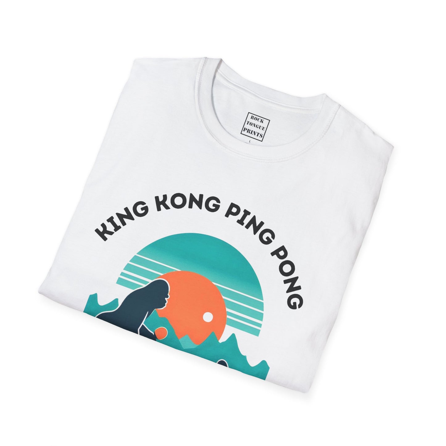 King Kong Ping Pong Tee (Unisex Crew T-Shirt) | Rock Tongue Prints